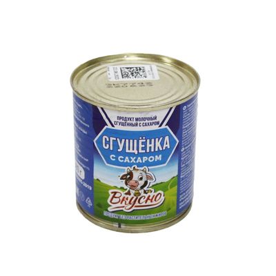 Продукт молочный сгущ.1% ТМ ВКУСНО 380г